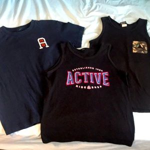 3 ACTIVE RIDE SHOP boys shirts